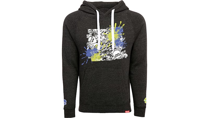 Splatoon 3 Black Hoodie 4XL